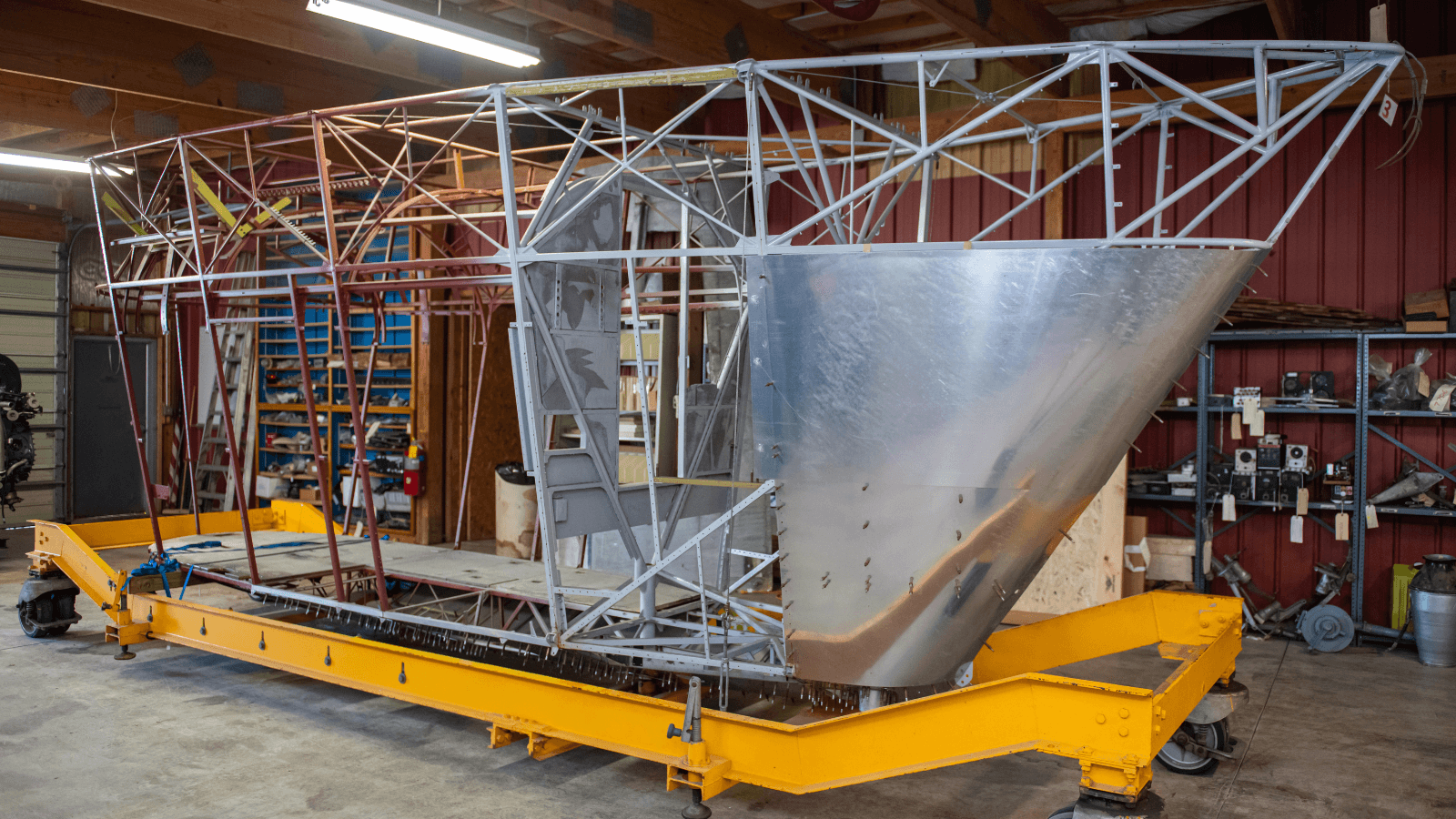 Goodyear donates last GZ20-Era Blimp Gondola to EAA’s Museum