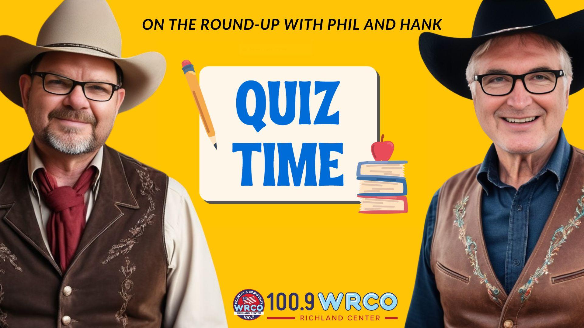 From the rings of Saturn to The Sahara Desert, its Quiz Day at WRCO