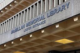 McMillan Memorial Library – October ‘25