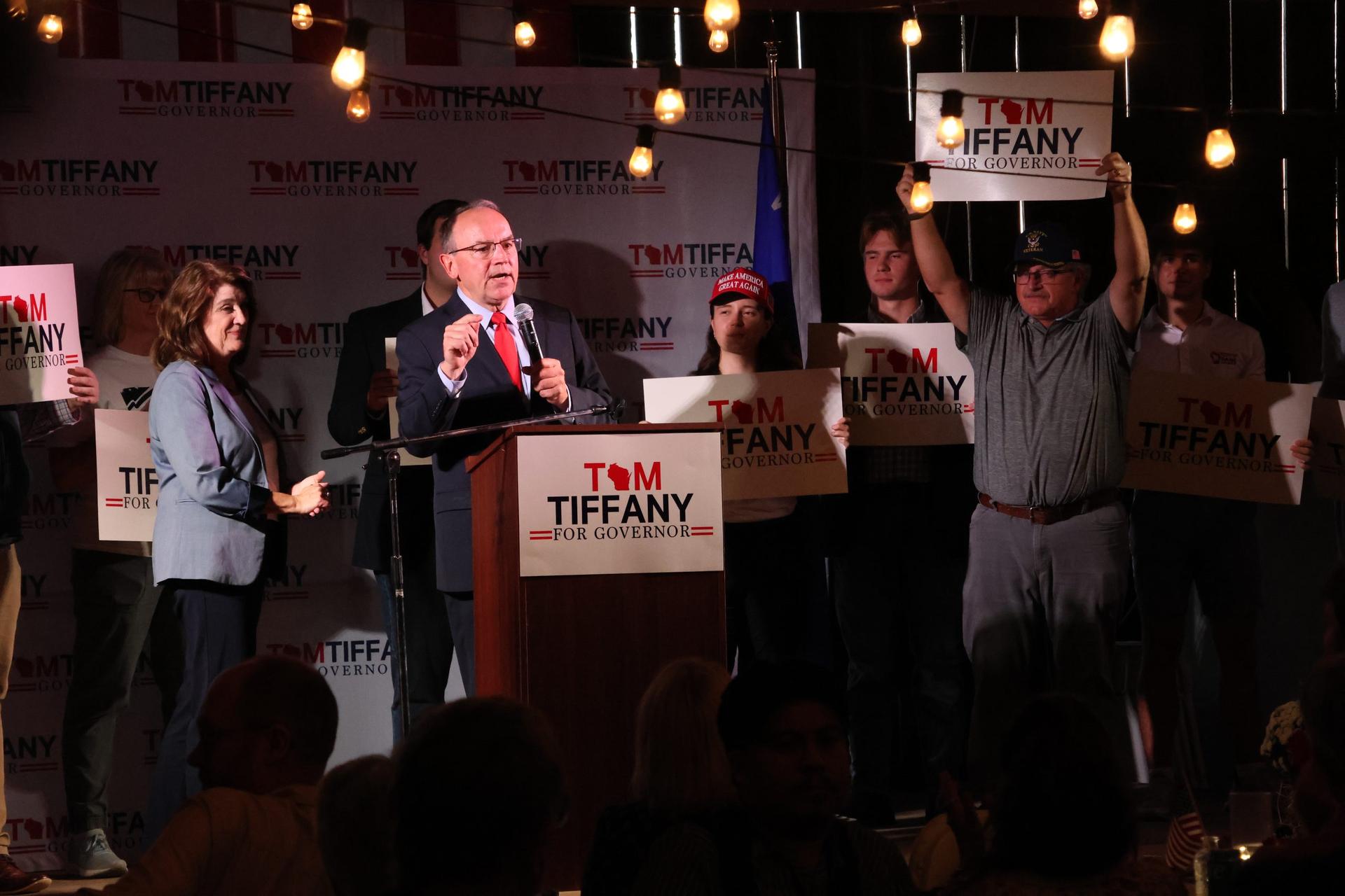 U.S. Rep. Tom Tiffany launches campaign for Governor in Wausau